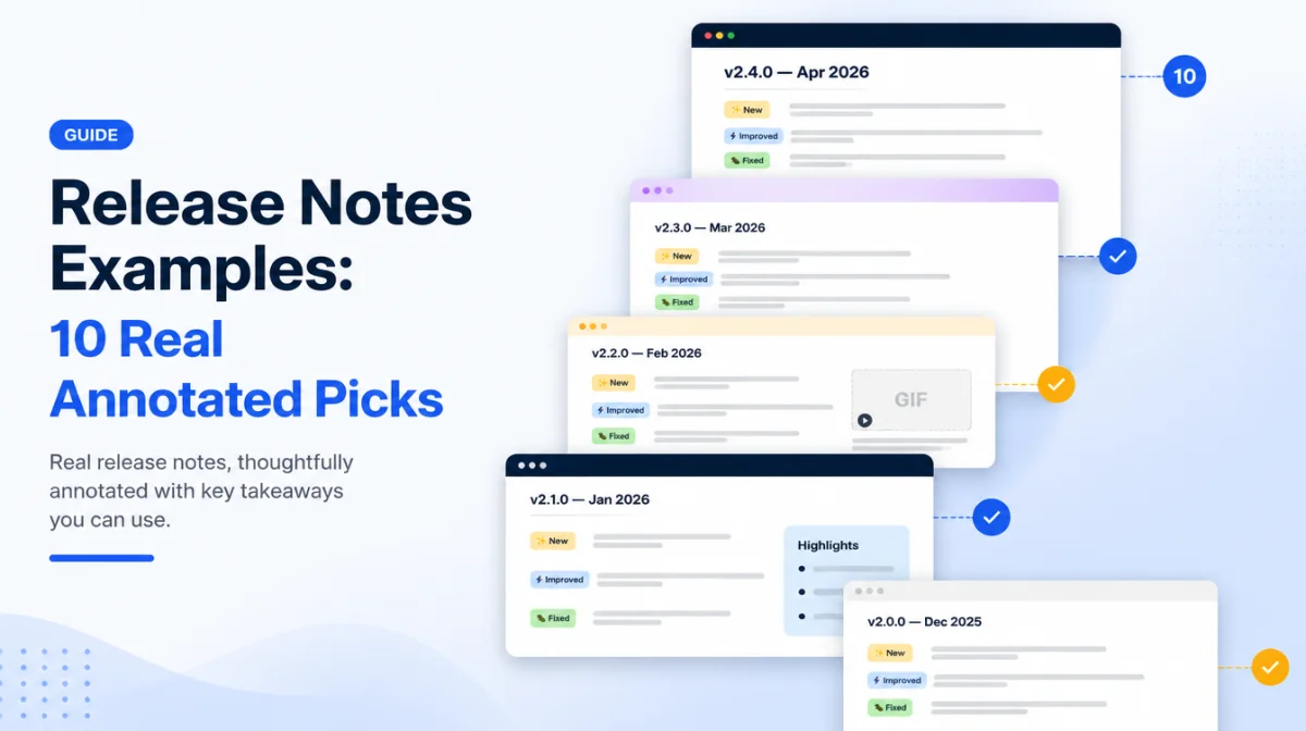 Release Notes Examples: 10 Real Annotated Picks (2026) | Feeqd Blog